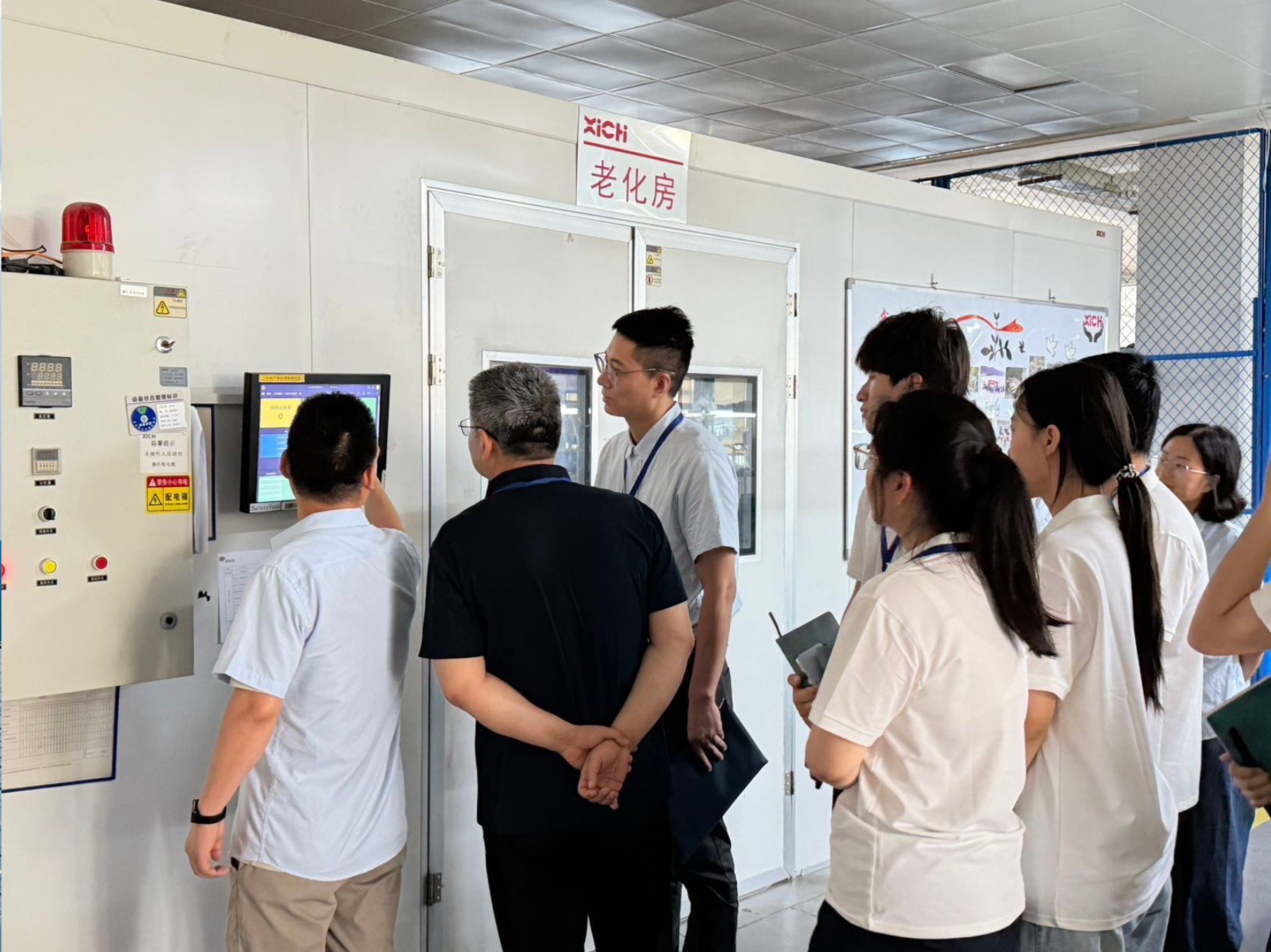 欢迎“新朋友”，西安工程大学师生走进西驰